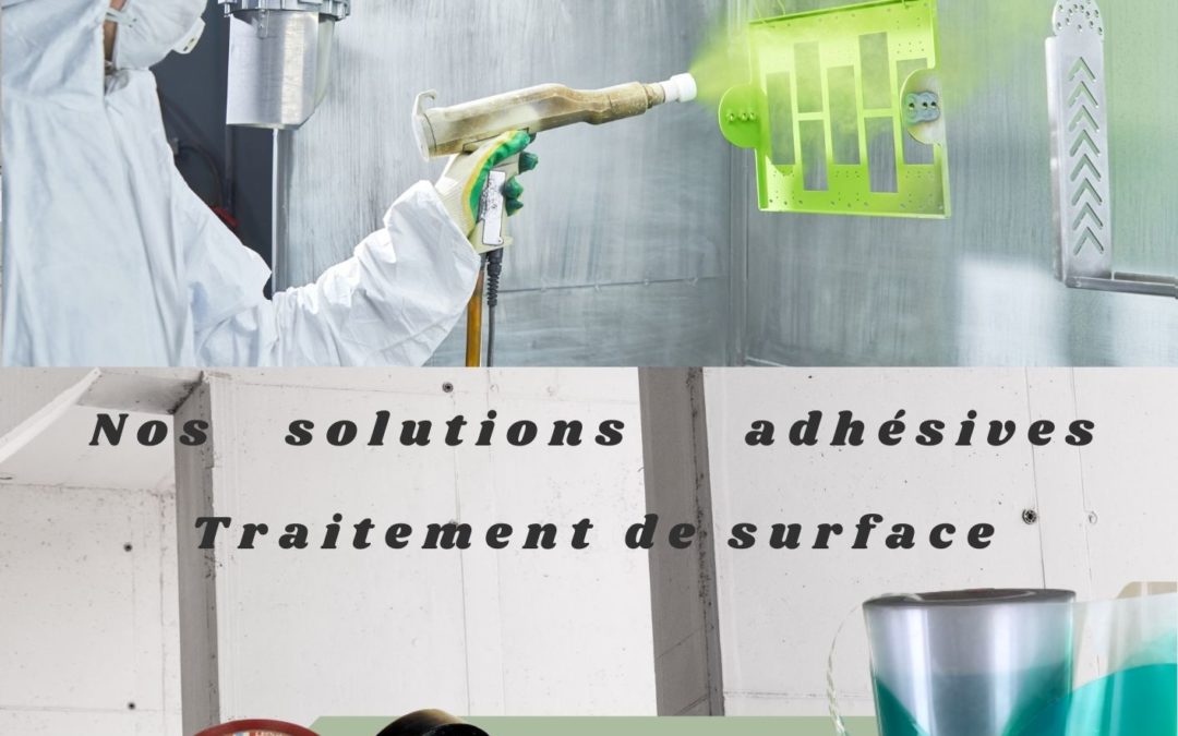 Nos solutions adhesives traitement de surface