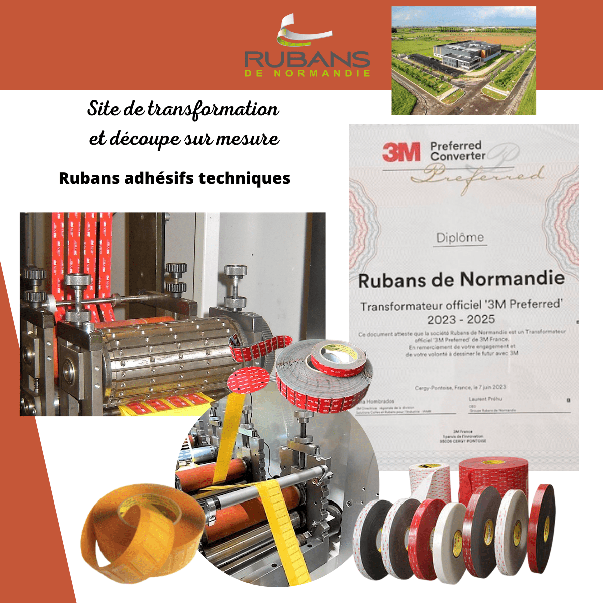 Rubans de Normandie transformateur préféré 3M