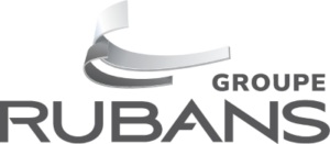Logo groupe RUBANS, transformation et découpe rubans adhésifs