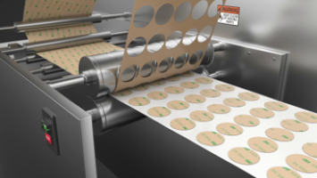 Converting process : kiss-cutting